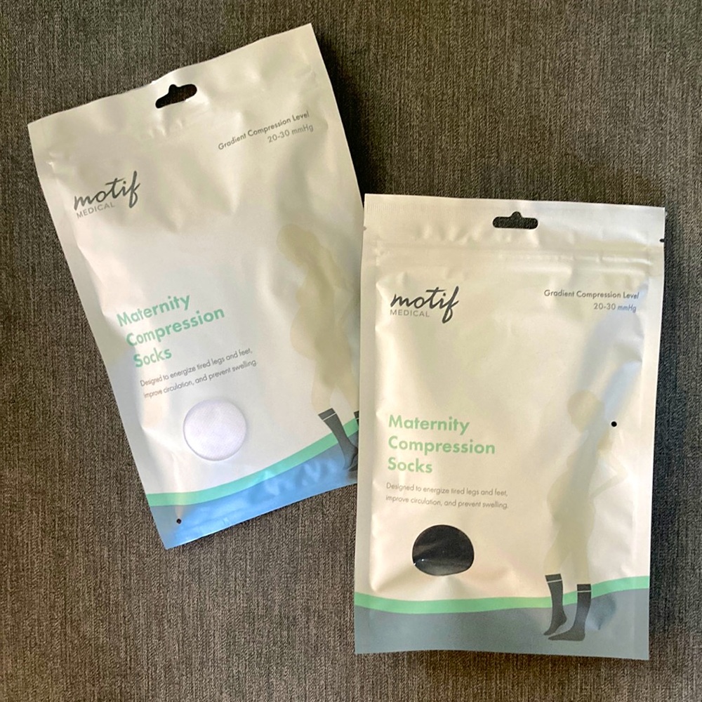 Motif Medical- Maternity Compression Socks -2 pairs
